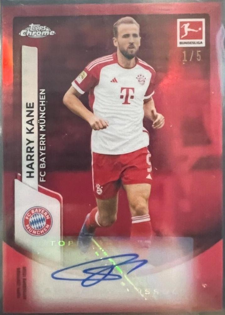 Harry Kane - Chrome Bundesliga Autograph #BCA-HK