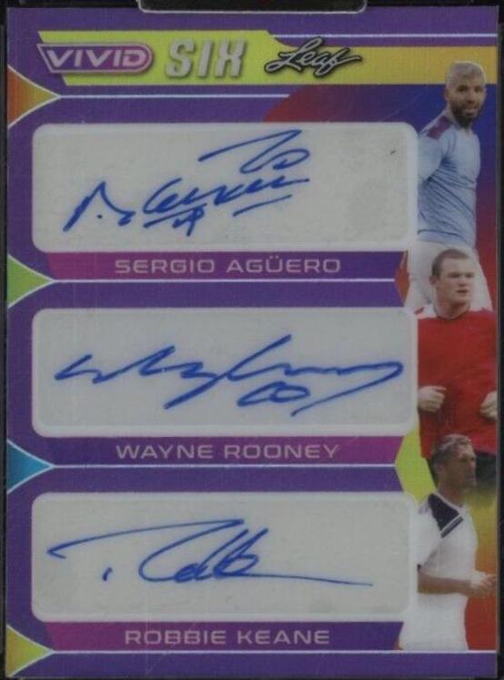 Sergio Aguero - Vivid Autographs #BA-SA1
