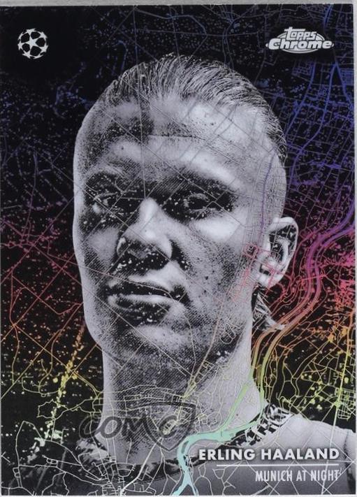 Erling Haaland - Chrome UEFA Munich at Night #MN-9