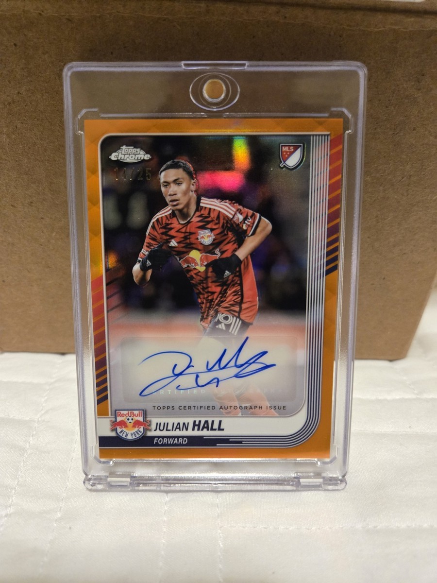 Julian Hall - Chrome MLS Autograph #CA-JH