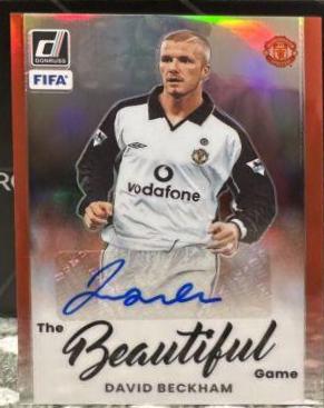 David Beckham - Donruss Beautiful Game Autographs #BA-DB
