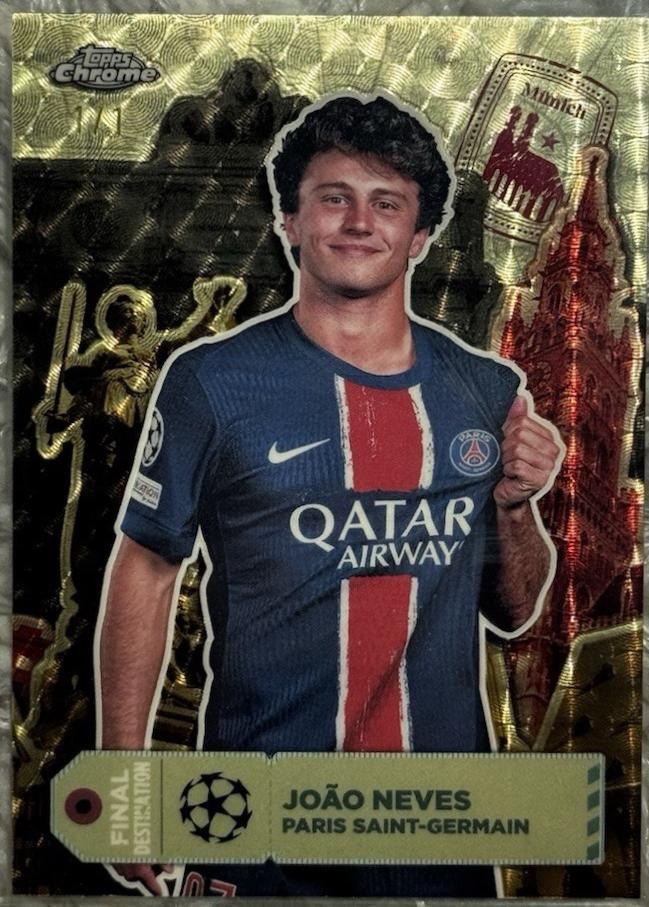 Joao Neves - Chrome UEFA Final Destination #FD-25