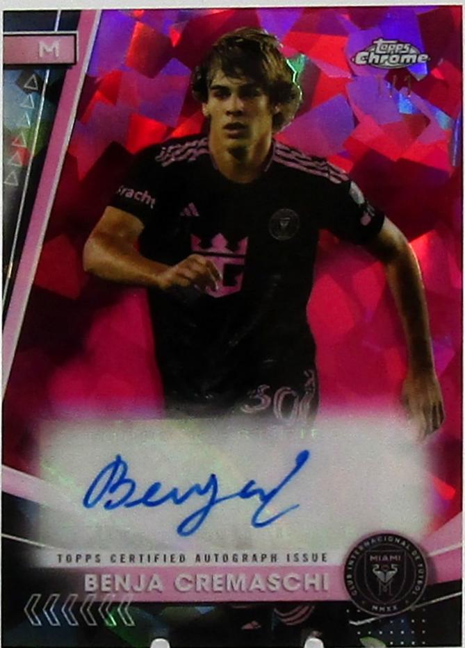 Benja Cremaschi - Chrome Sapphire MLS Autograph #SA-BC