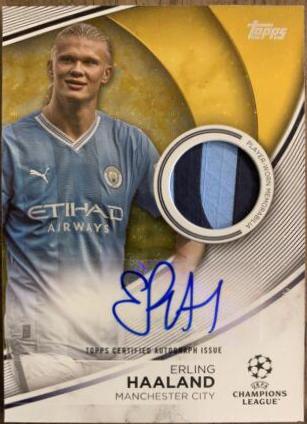 Erling Haaland - UEFA Club Autograph #A-EH