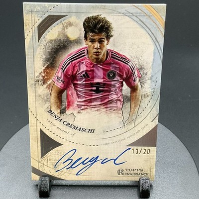 Benjamin Cremaschi - Chrome MLS Renaissance Autograph #RA-BC1