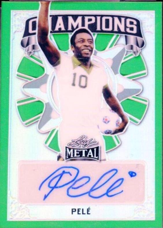 Pele - Metal Champions Autographs #C-P1