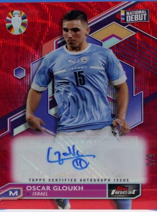 Oscar Gloukh - Finest Road to UEFA EURO Autograph #BCA-OC