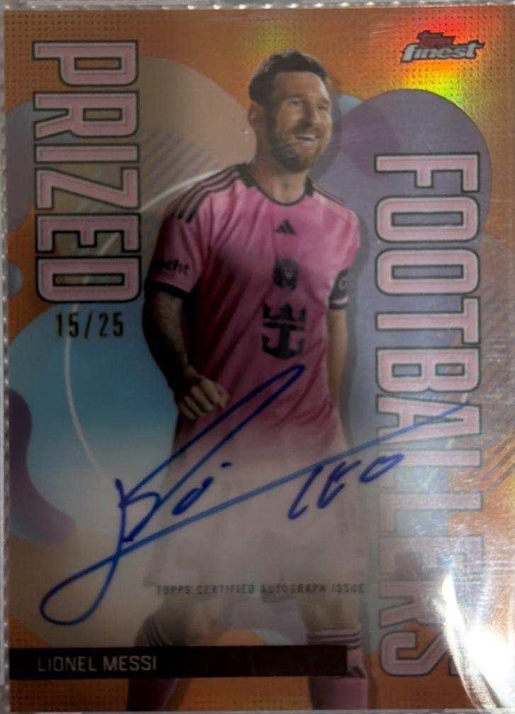 Lionel Messi - Finest MLS Prized Footballers Autograph #PFA-LM