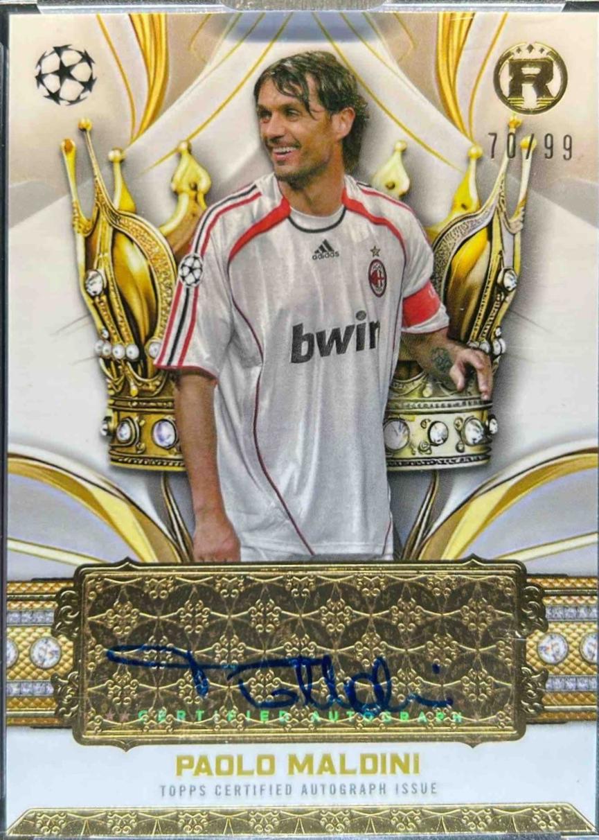 Paolo Maldini - Reverence UEFA Crowned Legend Autograph #CLA-PM