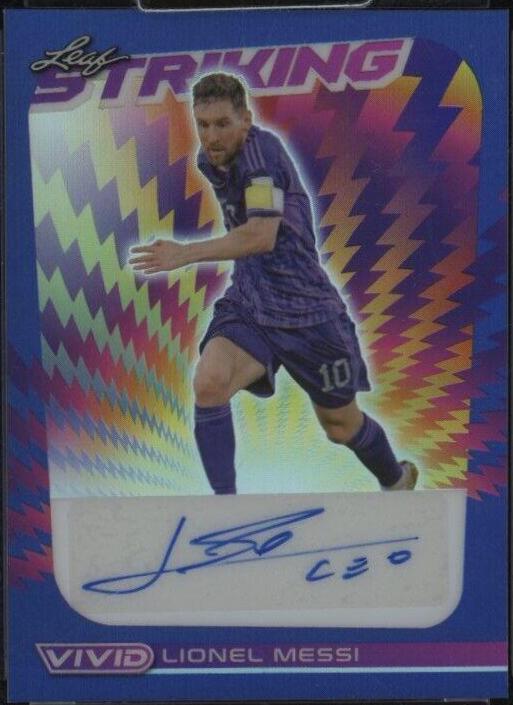 Lionel Messi - Vivid Striking Autographs #S-LM1
