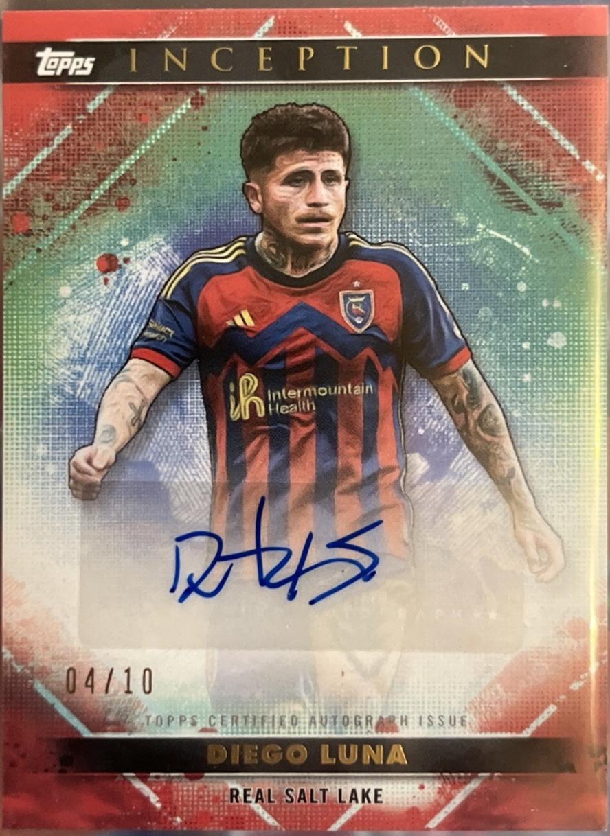 Diego Luna - Inception MLS Autograph #35A