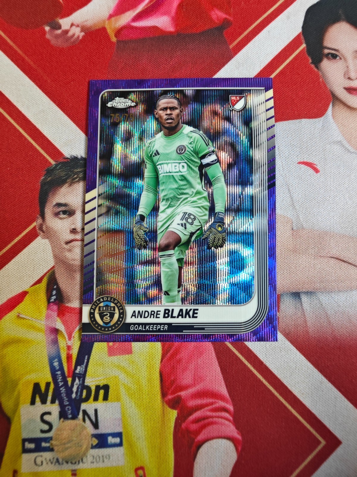 Andre Blake - Chrome MLS Autograph #CA-AB