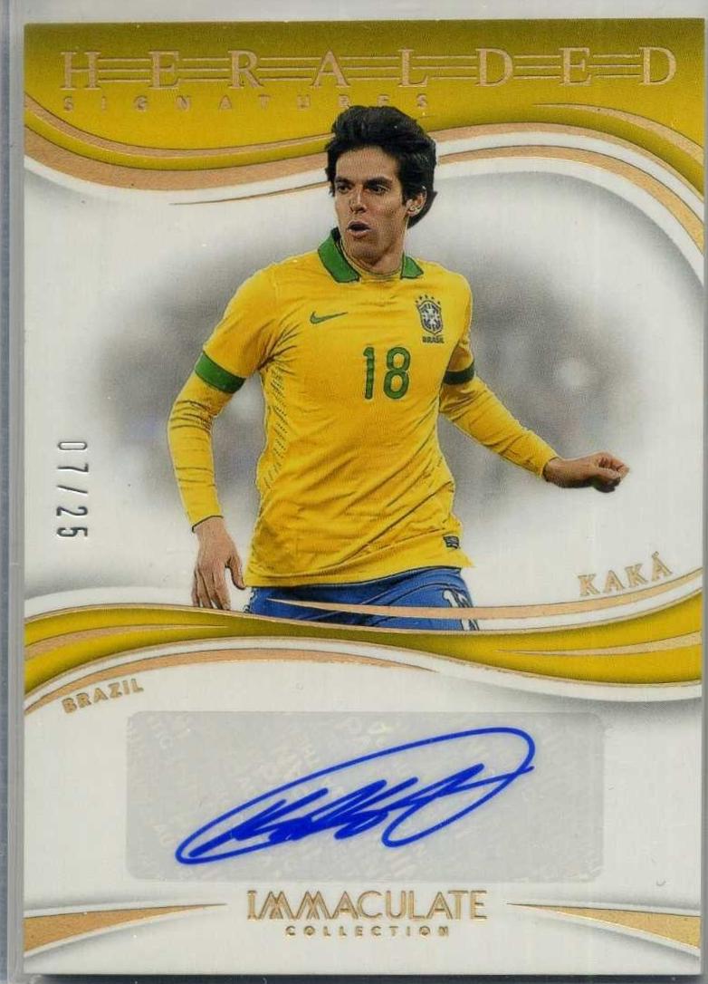 Kaka - Immaculate Heralded Signature #24