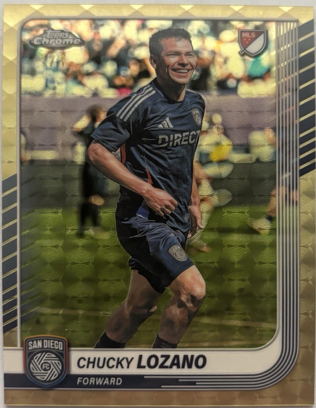 Chucky Lozano - Chrome MLS #135