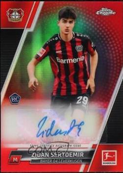 Zidan Sertdemir - Chrome Bundesliga Autographs #BCA-ZS