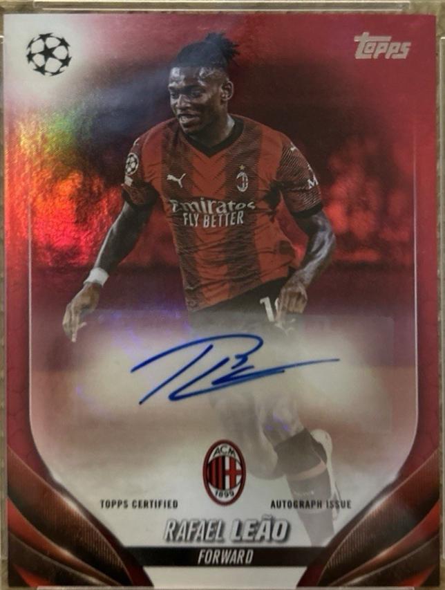 Rafael Leao - Chrome UEFA Autograph #CA-LE