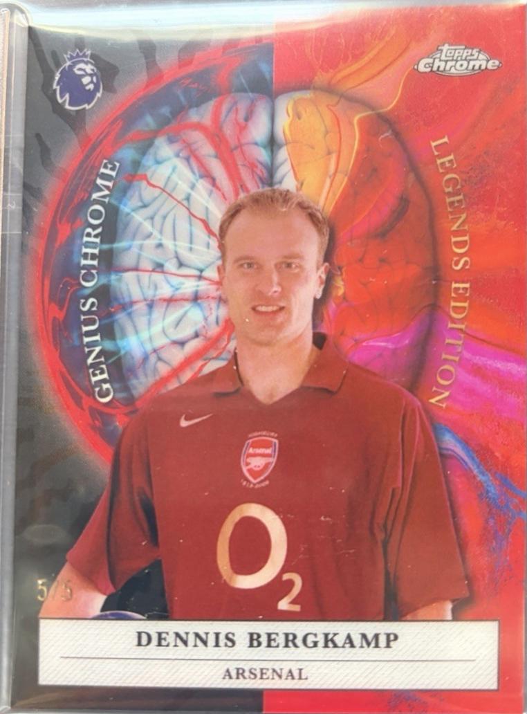 Dennis Bergkamp - Chrome Premier League Genius #GC-12