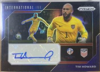 Tim Howard - Prizm Copa America International Ink #II-THO