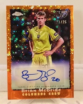 Brian McBride - Chrome MLS 1995 Autograph #NFA-BM