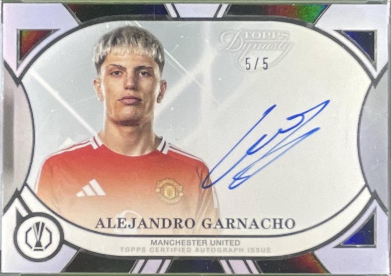 Alejandro Garnacho - Dynasty UEFA Autograph #DAV-GA1