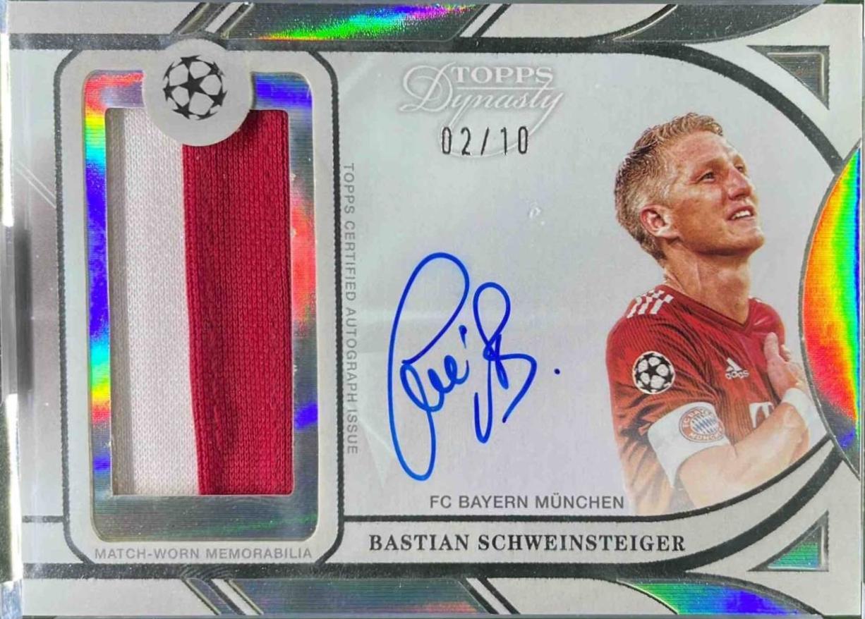 Bastian Schweinsteiger - Dynasty UEFA Autograph Patch #APL-BS1