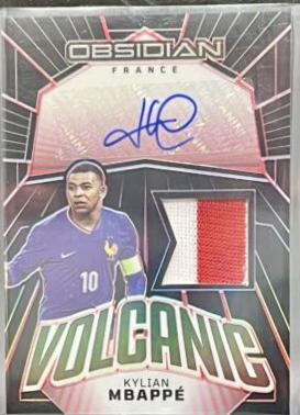 Kylian Mbappe - Obsidian Volcanic Material Signature #VM-KM