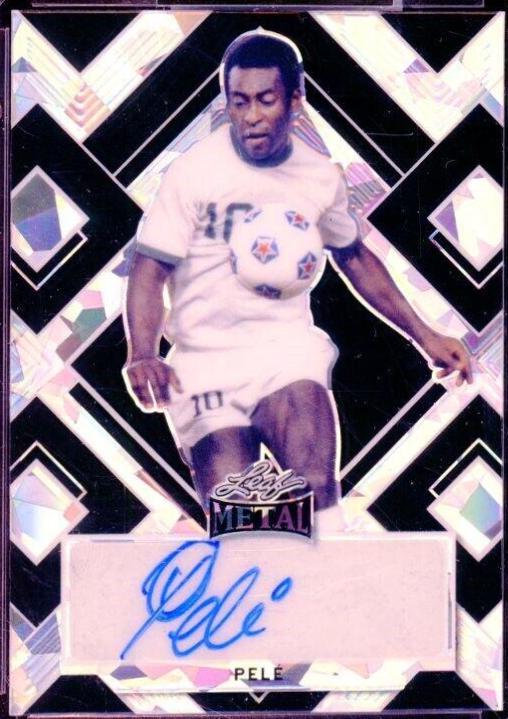 Pele - Metal Autographs #BA-P1