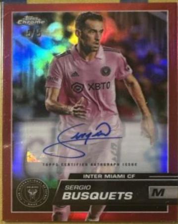 Sergio Busquets - Chrome MLS #116