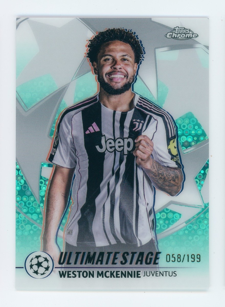 Weston McKennie - UEFA Ultimate Stage Chrome #US-42