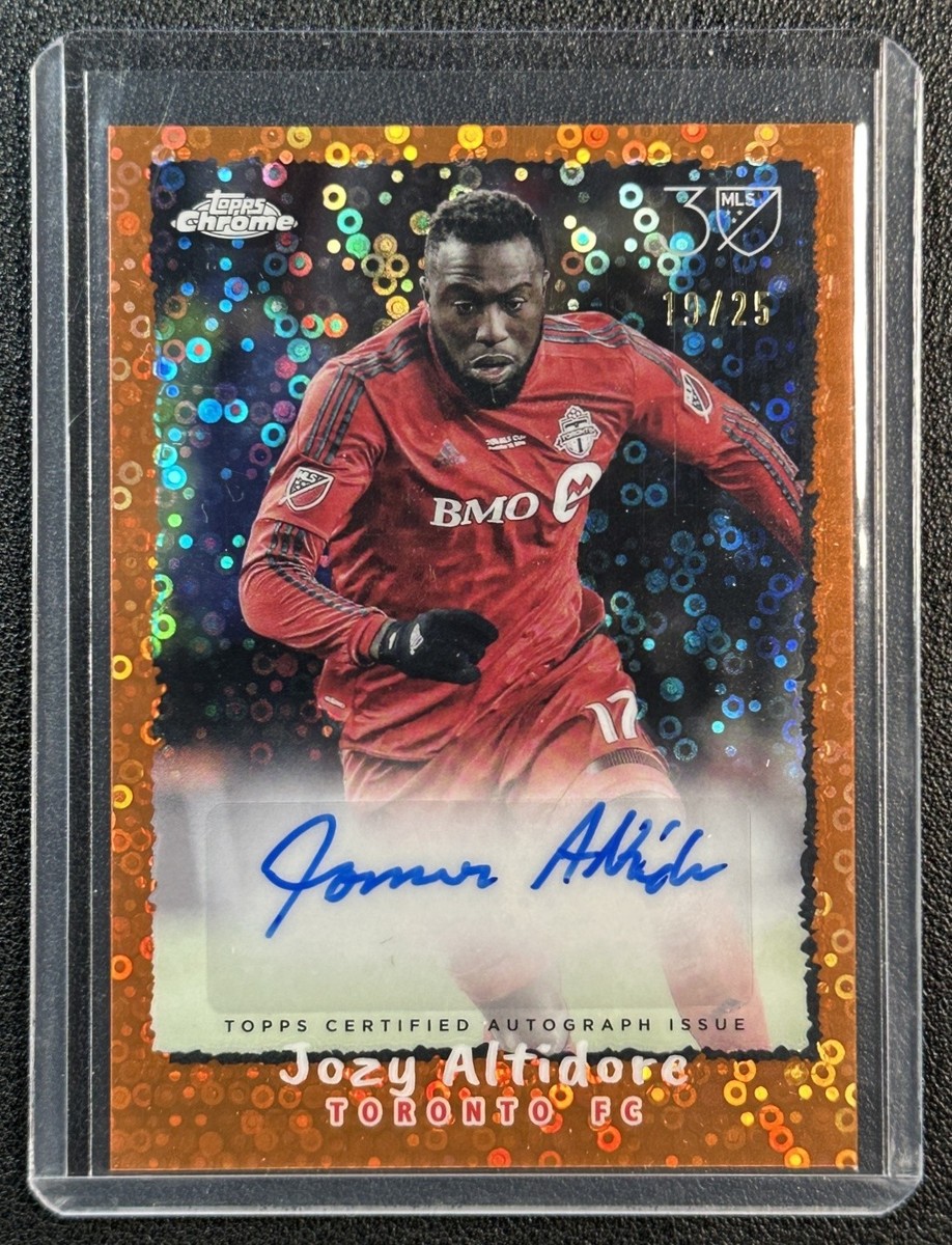 Jozy Altidore - Chrome MLS 1995 Autograph #NFA-JA