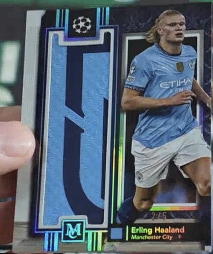 Erling Haaland - Museum UEFA Meaningful Material #MMSR-EH