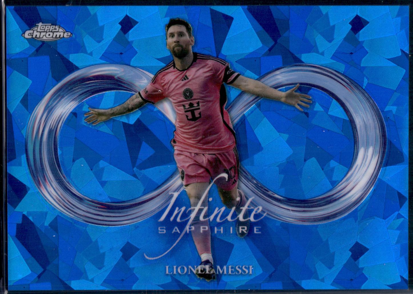 Lionel Messi - Chrome Sapphire MLS Infinite #IS-1