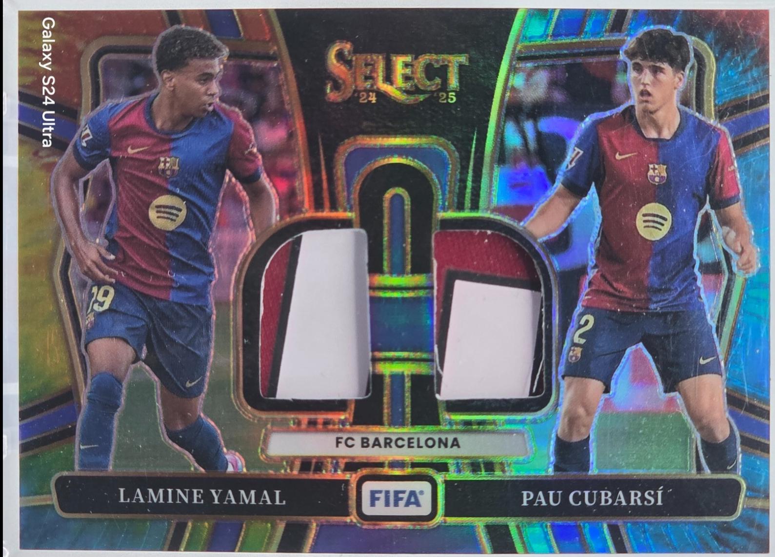 Lamine Yamal / Pau Cubarsi - Select FIFA Dual Swatch #DS-FCB