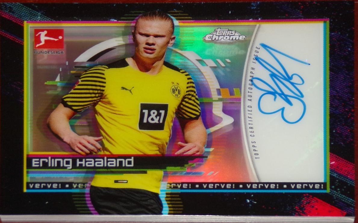 Erling Haaland - Chrome Bundesliga Verve Autograph #VC-EH