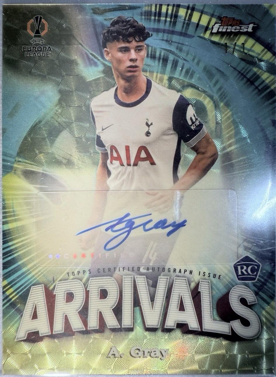 Archie Gray - Finest UEFA Arrivals Autograph #AA-AG