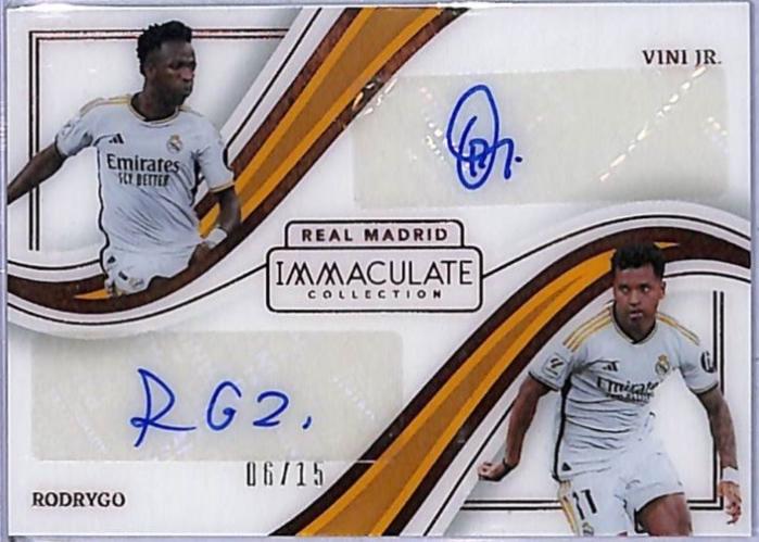 Vini Jr. / Rodrygo - Immaculate Dual Autograph #ID-VR