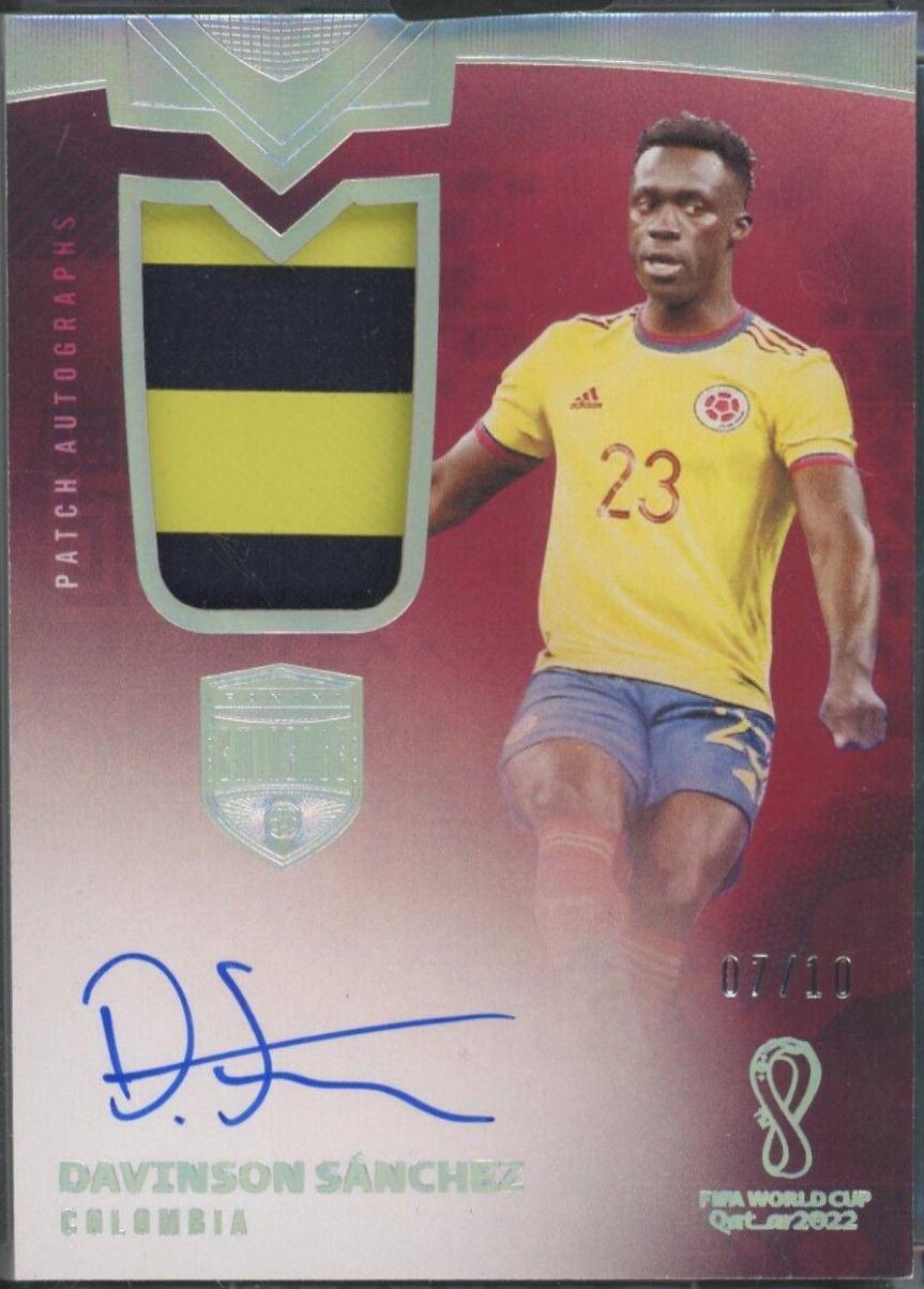 Davinson Sanchez - Eminence FIFA World Cup Patch Autographs #PA-DS