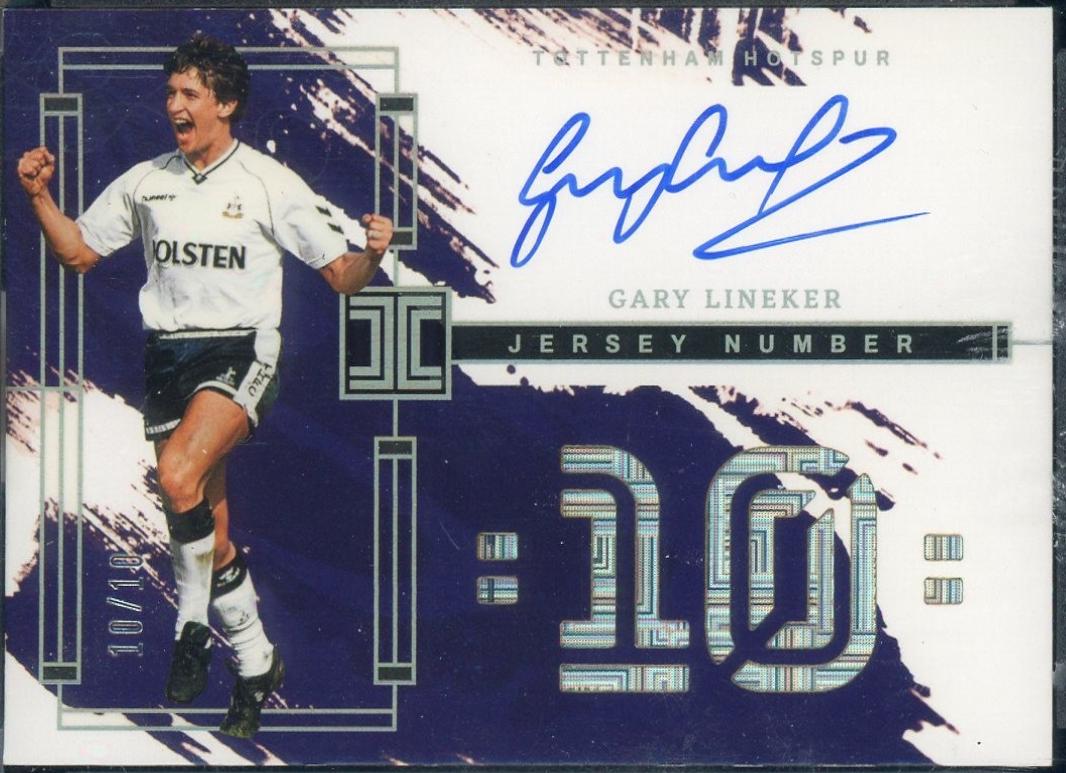 Gary Lineker - Impeccable Premier League Jersey Number Autograph #IJN-GL