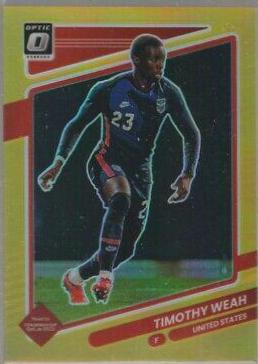 Timothy Weah - Donruss Road to Qatar #163