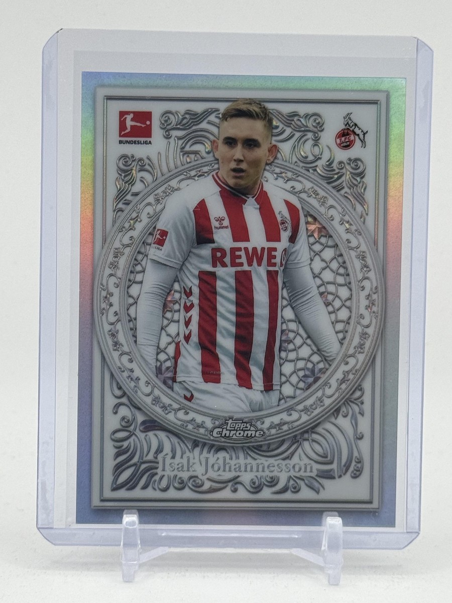 Isak Johannesson - Chrome Bundesliga Autograph #BA-IJ