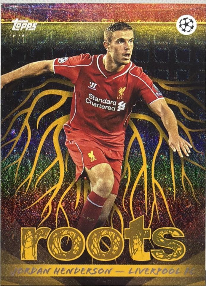 Jordan Henderson - UEFA Roots #RT-9