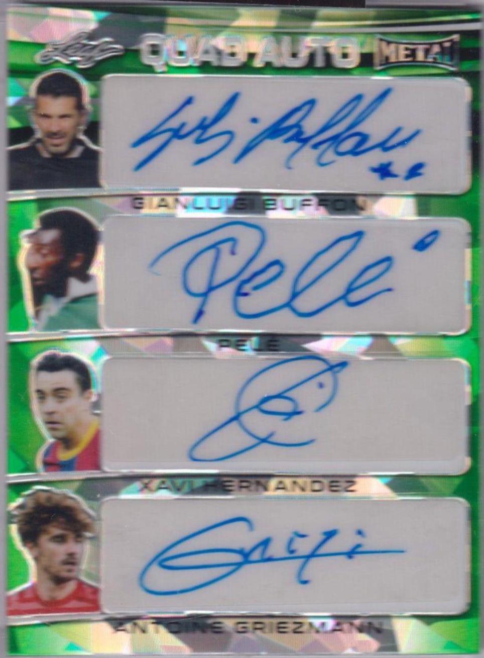 Pele - Metal Autographs #BA-P1