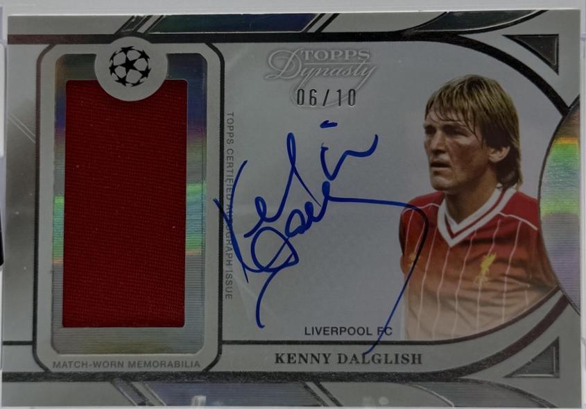 Kenny Dalglish - Dynasty UEFA Autograph Patch #APL-KD1