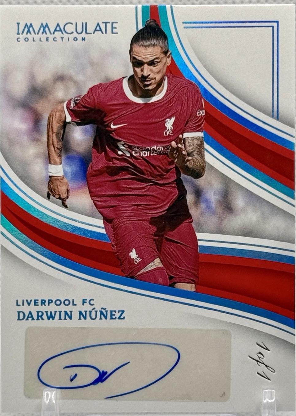 Darwin Nunez - Immaculate Splendid Signature #SI-DN