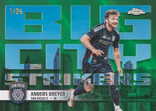 Anders Dreyer - Chrome MLS Big City Strikers #BCS-17