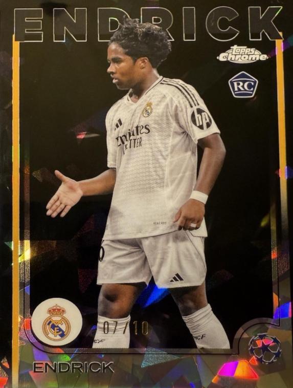 Endrick - Chrome UEFA #100