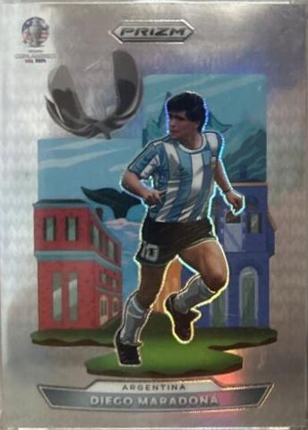 Diego Maradona - Prizm Copa America National Landmarks #8