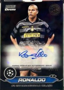 Ronaldo - Stadium Club Chrome UEFA Autograph #CA-RON