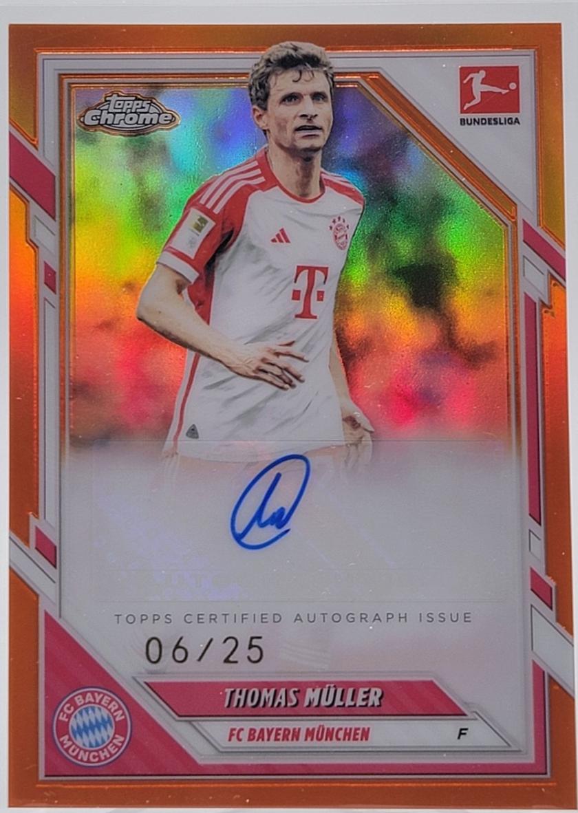 Thomas Muller - Chrome Bundesliga Autograph #BA-TM