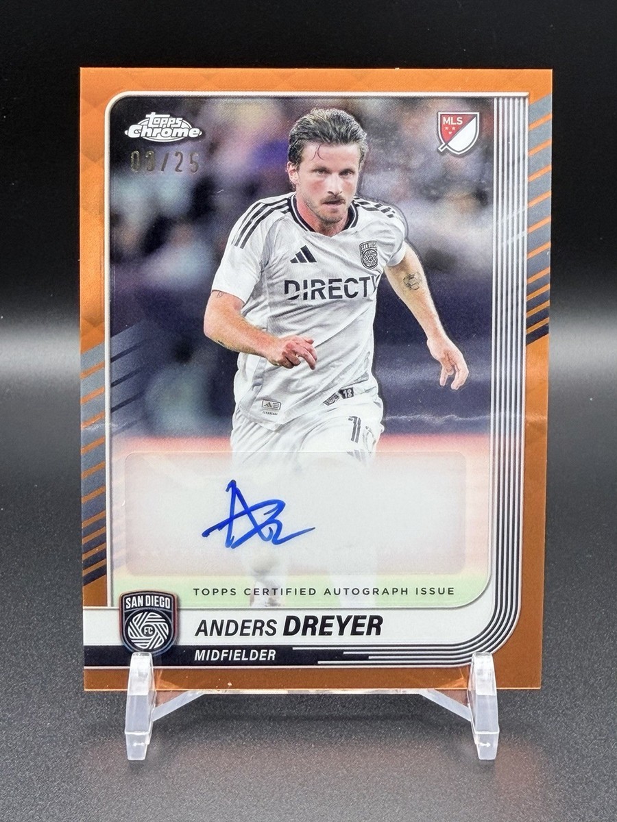 Anders Dreyer - Chrome MLS Autograph #CA-AD